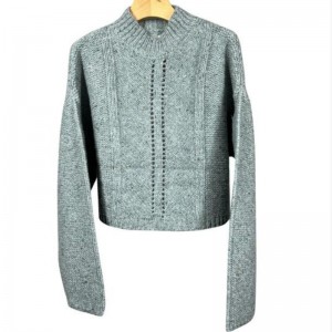 Őszi pulóver túlméretezett kötöttnői pulóver